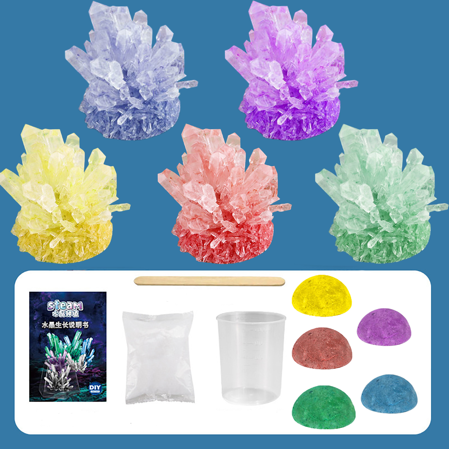 Plant Parental - Crystal planting DIY scientific experiment set,