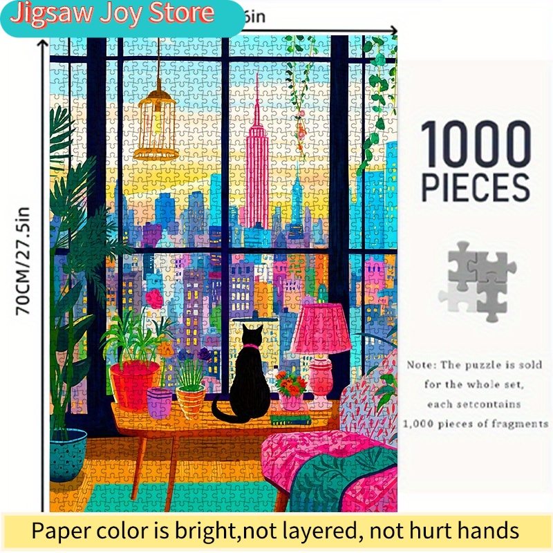 DIY Paper Puzzle, New York Cit - Plant Parental avis et prix