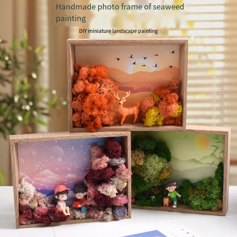 Seaweed Art DIY Kit - 3D Frame - Plant Parent Gift Set avis et prix