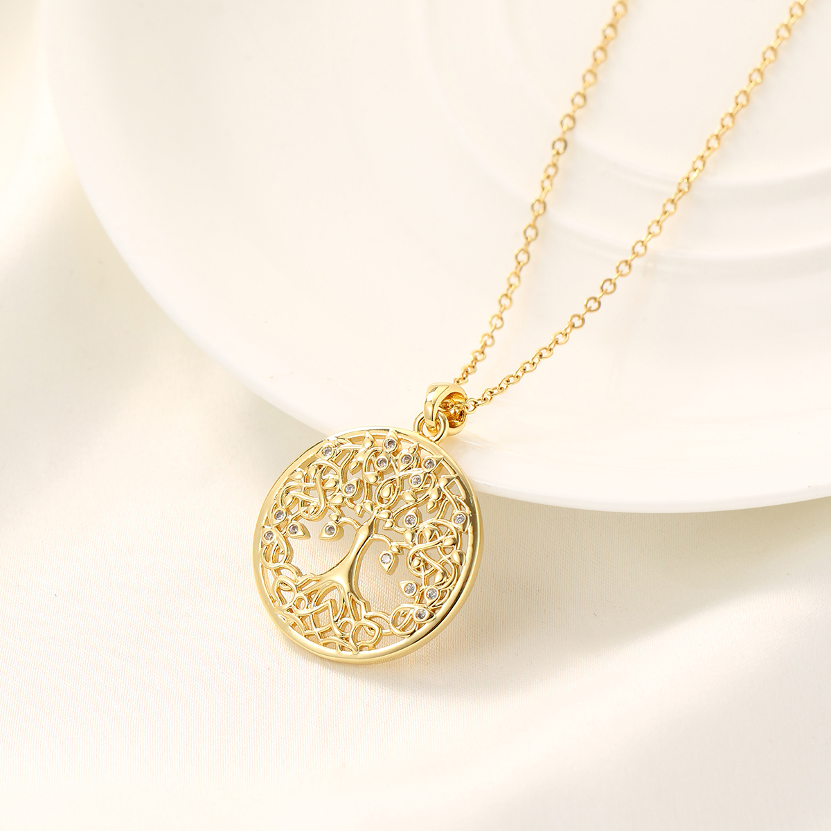 Fashion Tree of Life Necklace  - Plant Parent Gifts avis et prix