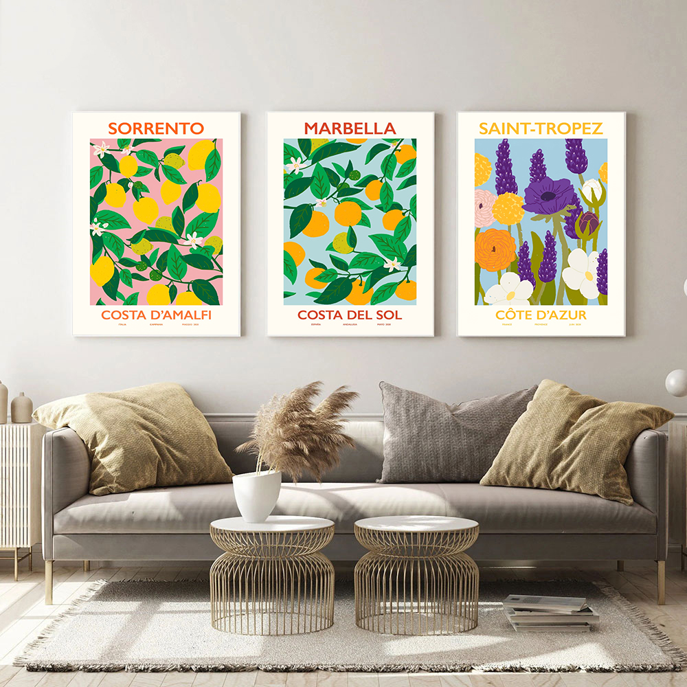 Fruit Lemon Orange Prints Post - Plant Jackfruit avis et prix