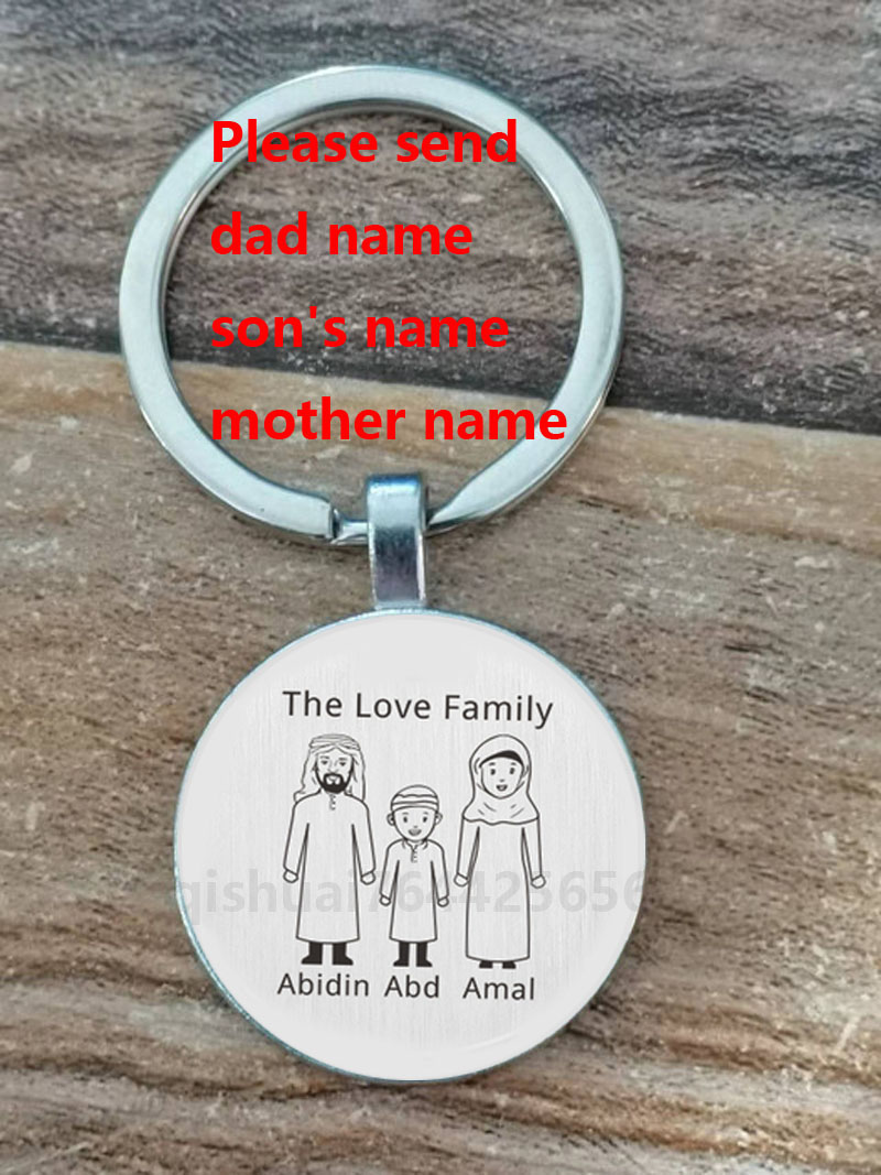 Custom Name Muslim Family Keyc - Plant Parent Gifts avis et prix