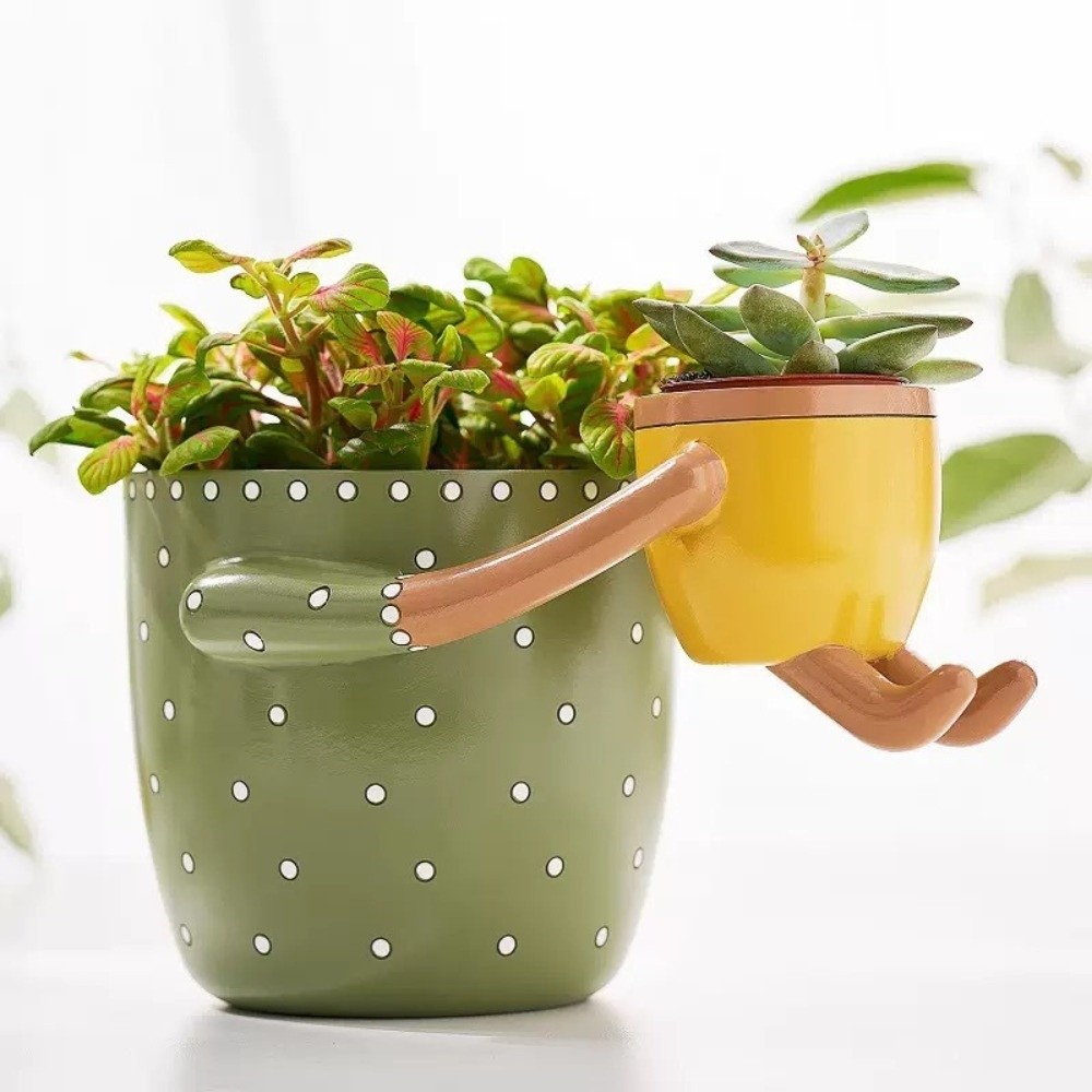 Resin Parent-child Flowerpot F - Plant Parental avis et prix