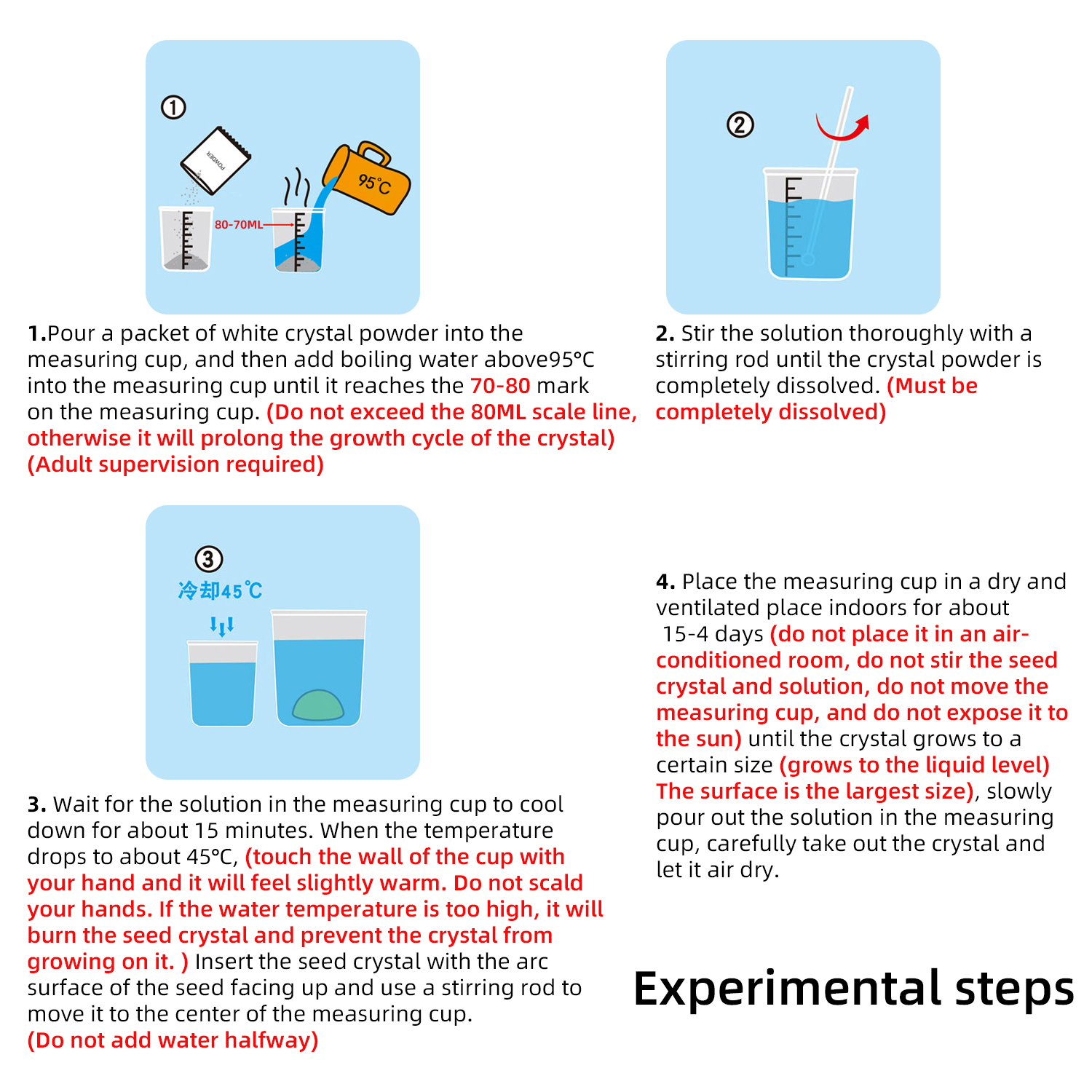 Crystal planting DIY scientifi - Plant Parental avis et prix
